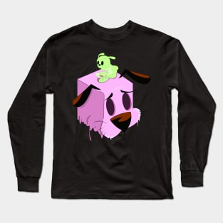 Courage the Cowardly Dog Long Sleeve T-Shirt